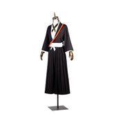 Halloweez Ichigo Kurosaki Cosplay Costume Set with Wig, Black Top and Pants for Halloween - Halloweez